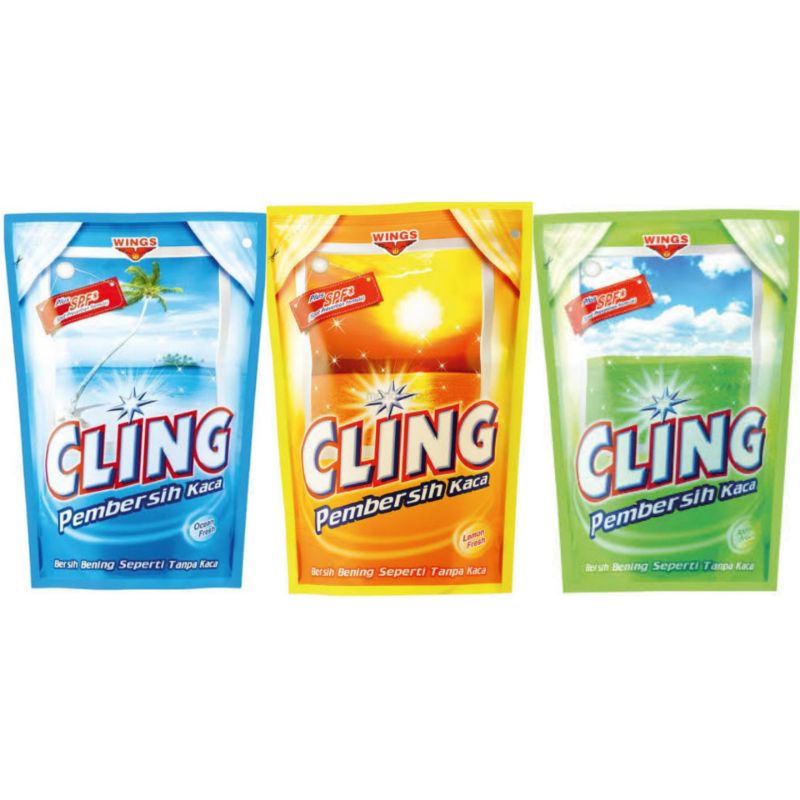 Cling Pembersih Kaca Refill 425ml