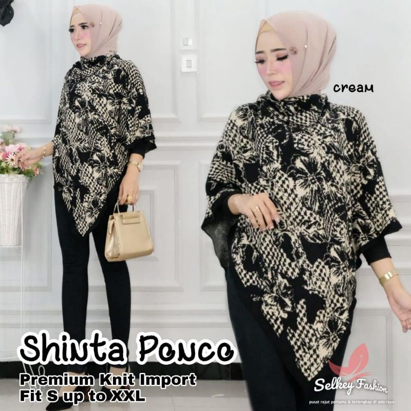 Rajut Poncho | Cardigan Outer Rajut