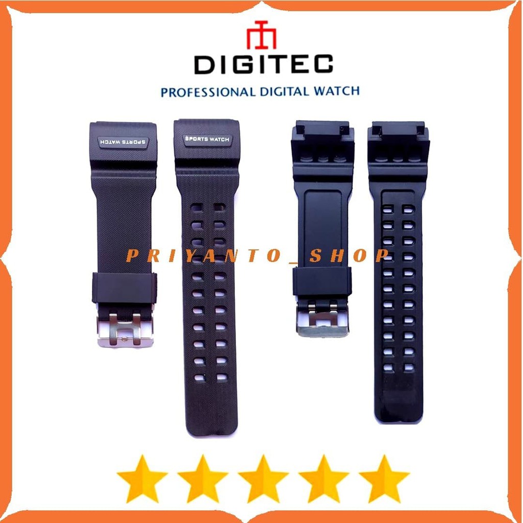 Tali jam Tangan Digitec 2102 Digitec DG-2102T Dg 2102 Rubber Strap