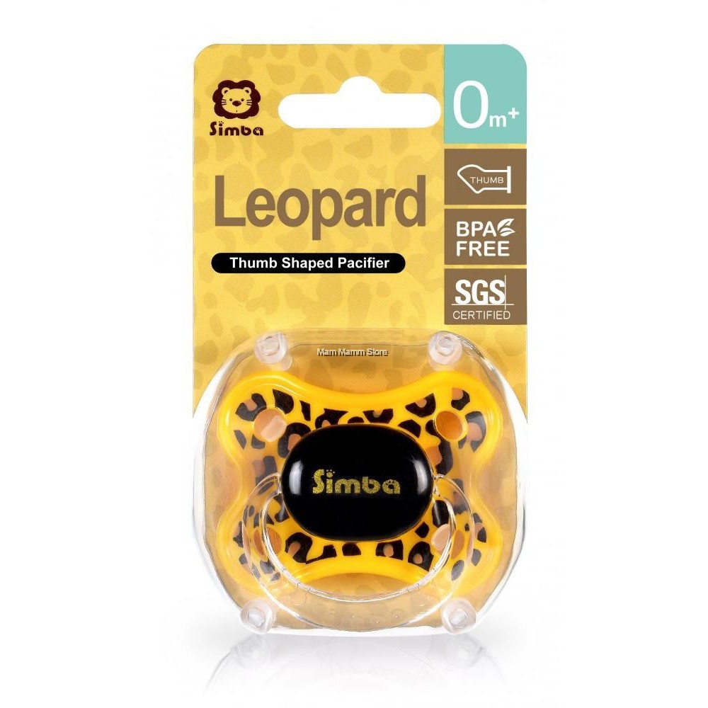 Simba - LEOPARD Thumb Shaped Pacifier