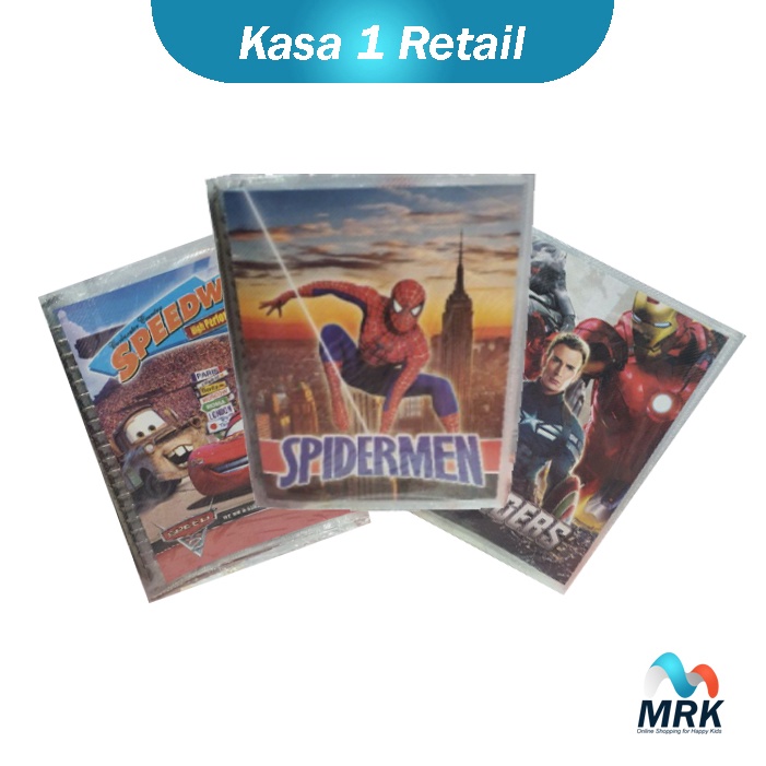 

Buku Binder Anak Laki-laki Karakter Ukuran A5