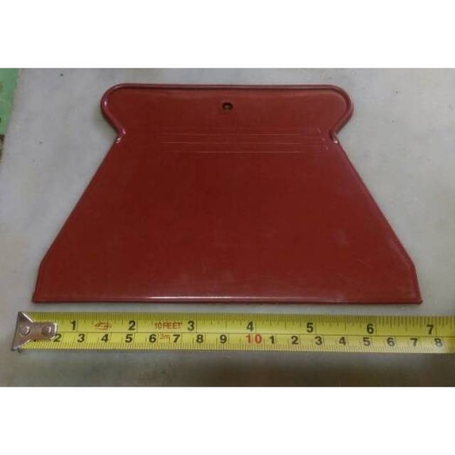 KAPE PVC LEBAR 18 CM / SCRAP PLASTIK SCRAPPER ALAT DEMPUL KOMPON 7"