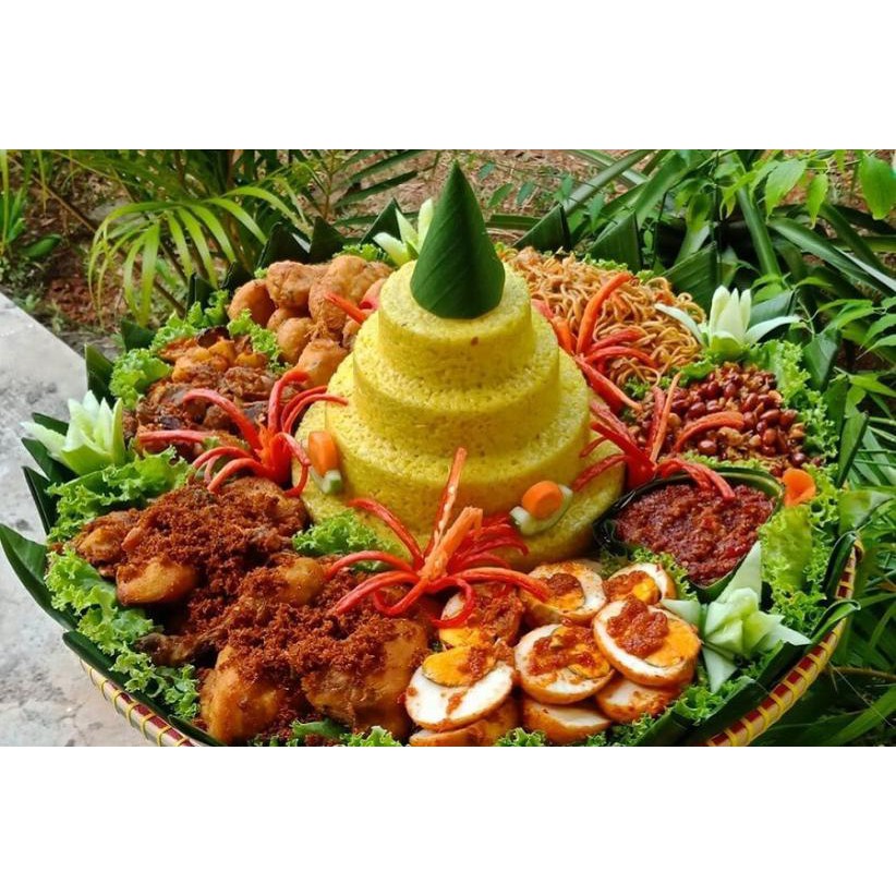 Cetakan Tumpeng susun tanpa sambungan bahan almunium