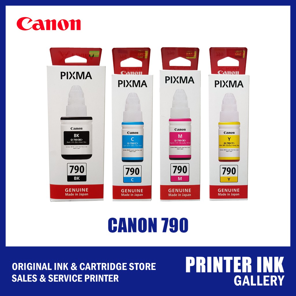 Tinta Canon 790 (GI790) Original Shopee Indonesia