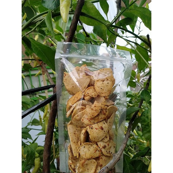 

Basreng pedas daun jeruk