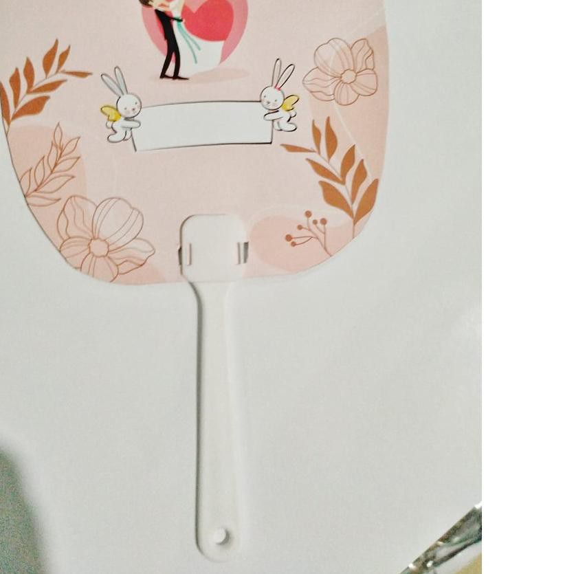 ☞ SOUVENIR KIPAS WEDDING ISI 100PCS TANPA SABLON NAMA ➾