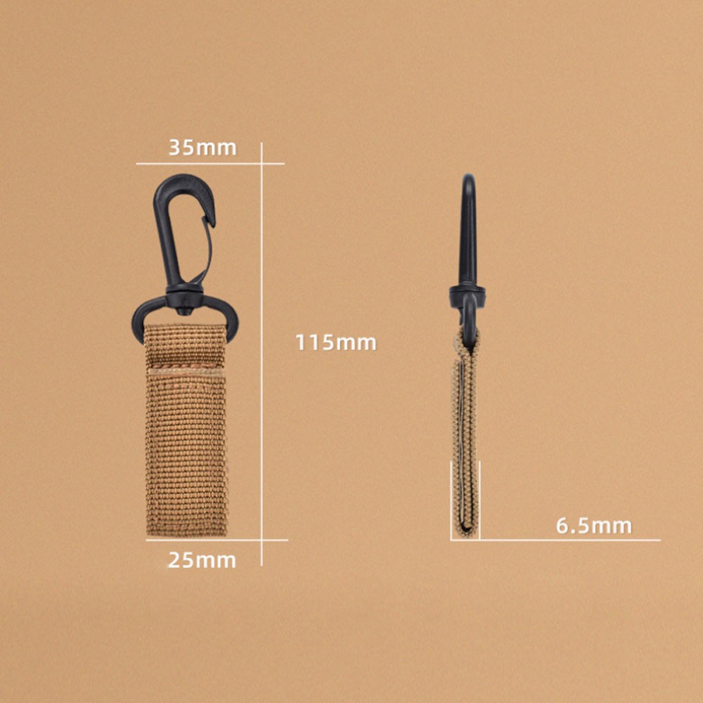 Lanfy Klip Carabiner Gantungan Kunci Untuk Outdoor / Camping / Hiking