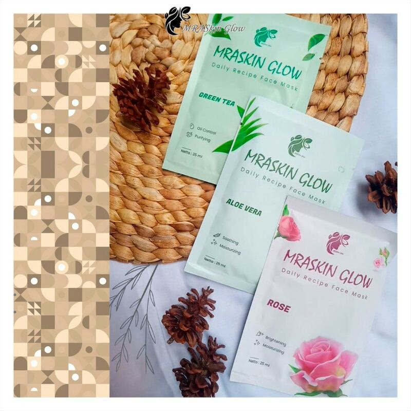 Sheet masker Mraskin Glow [BPOM]