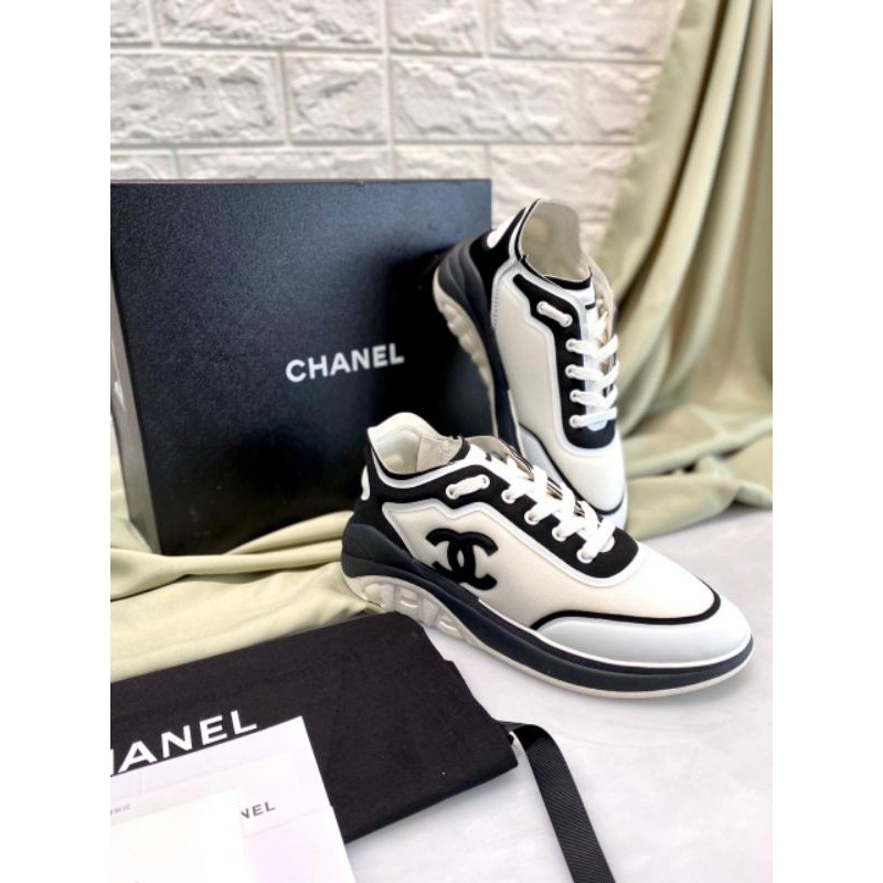 chanel mesh trainers