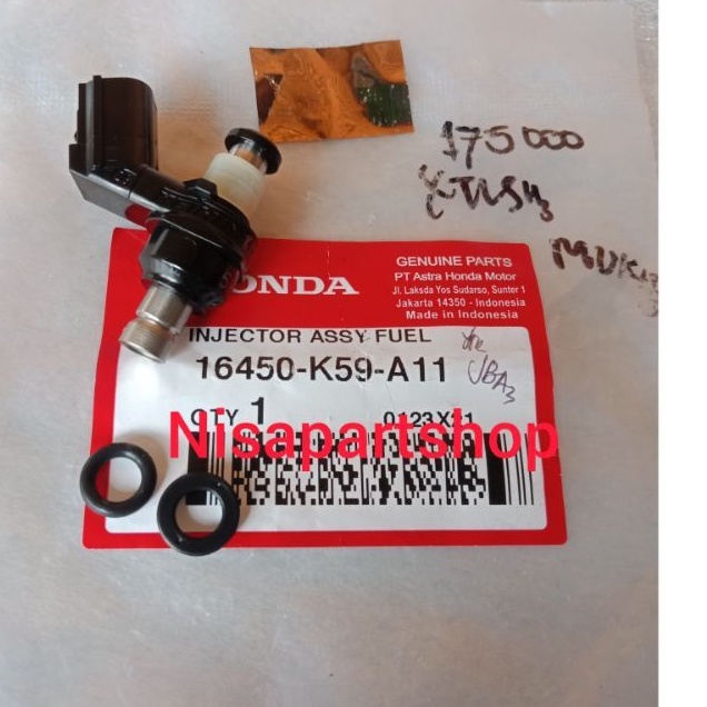 nosel k59 vario 125 lampu led vario 150 injector vario 150