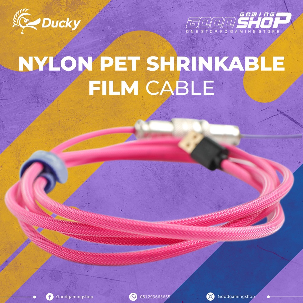 Ducky Premicord 2 Tone Customized Shrinkable Coiled Cable