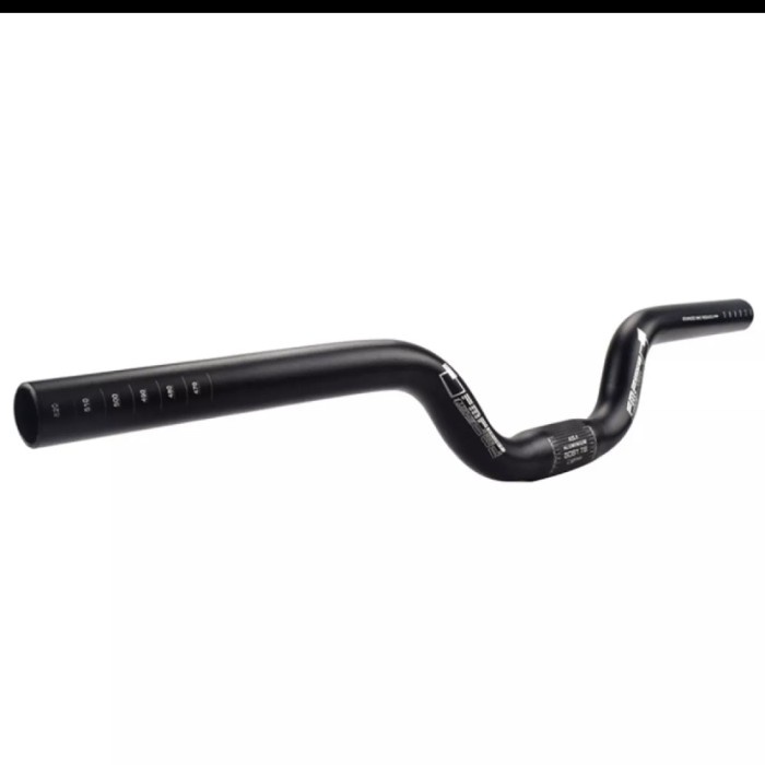 Stang Handlebar Sepeda lipat FMF mid rise riser 25,4x520mm