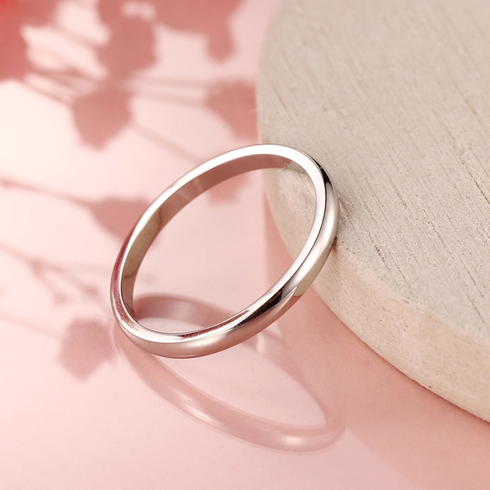 Huluboy Cincin Nikah / Tunangan Desain Minimalis Untuk Wanita