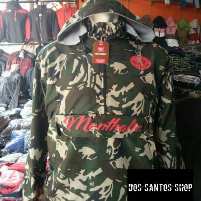 Jaket kantong doraemon menthalic