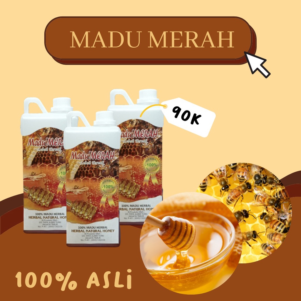 

MADU MERAH MURNI ( BACA SEBELUM MEMBELI )