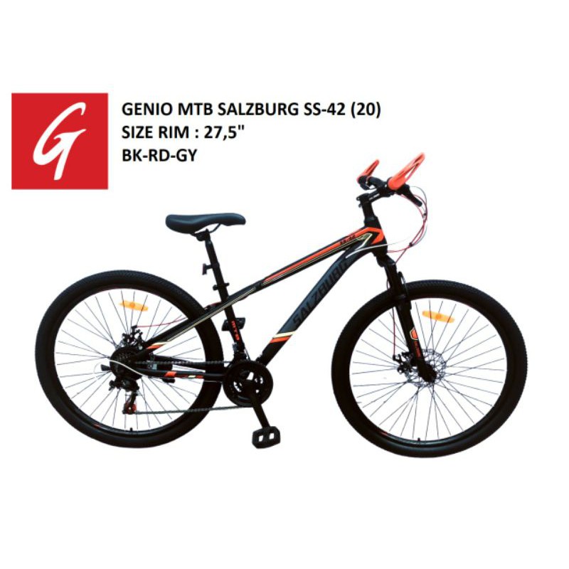Sepeda MTB 27.5 inch Genio Salzburg SS-42