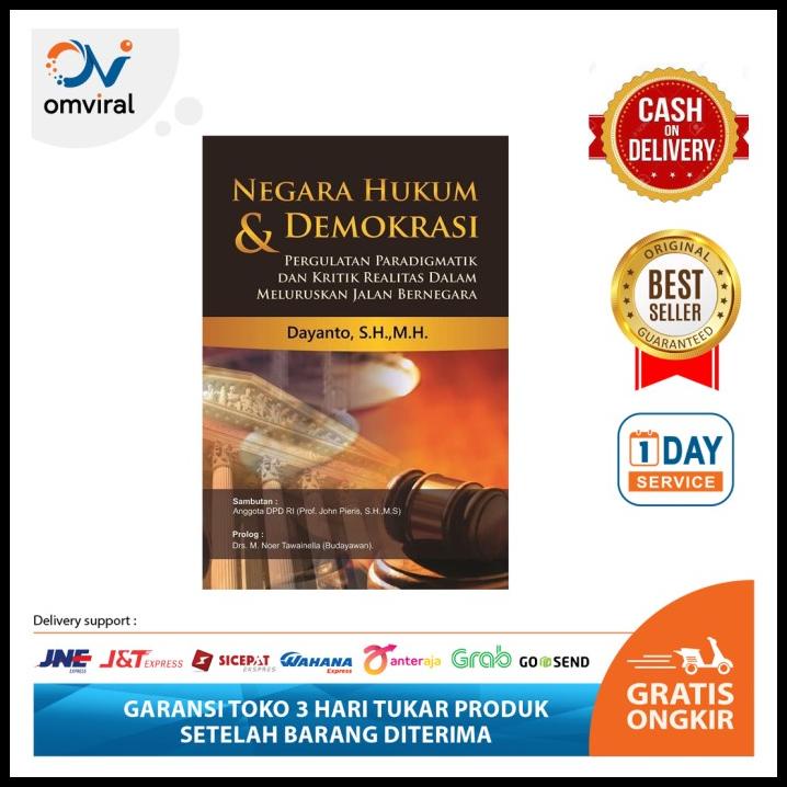 Buku Negara Hukum Dan Demokrasi Penerbit Deepublish | Daisy