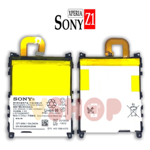 BATERAI BATRE SONY XPERIA Z1 - L39H C6902 C6903 BATTERY