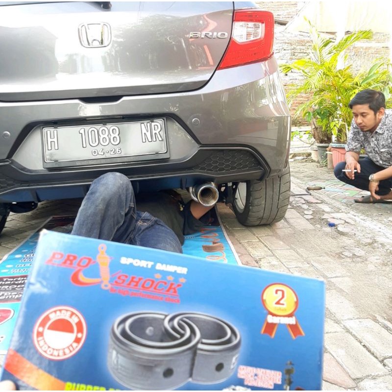 Sport damper new brio per belakang dan per depan bergaransi 2 tahun