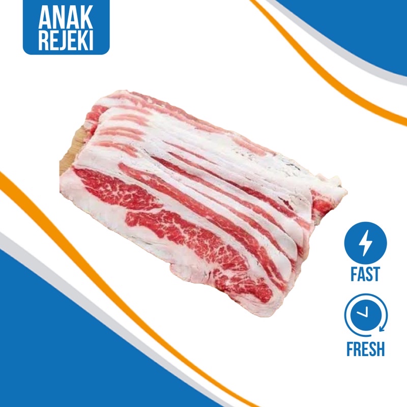 

GOJEK&GRAB ONLY - Daging US BEEF Pepper lunch / Yoshinoya (US Shortplate) Potongan tipis