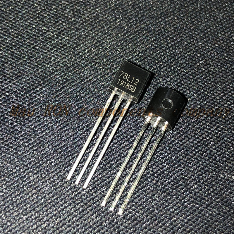 20pcs/lot 78L12 TO92 Tiga-terminal voltage regulator circuit output 12V 100MA TO-92 Baru original In Stock