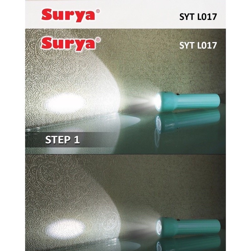 Senter LED Surya L017 + USB Murah Meriah