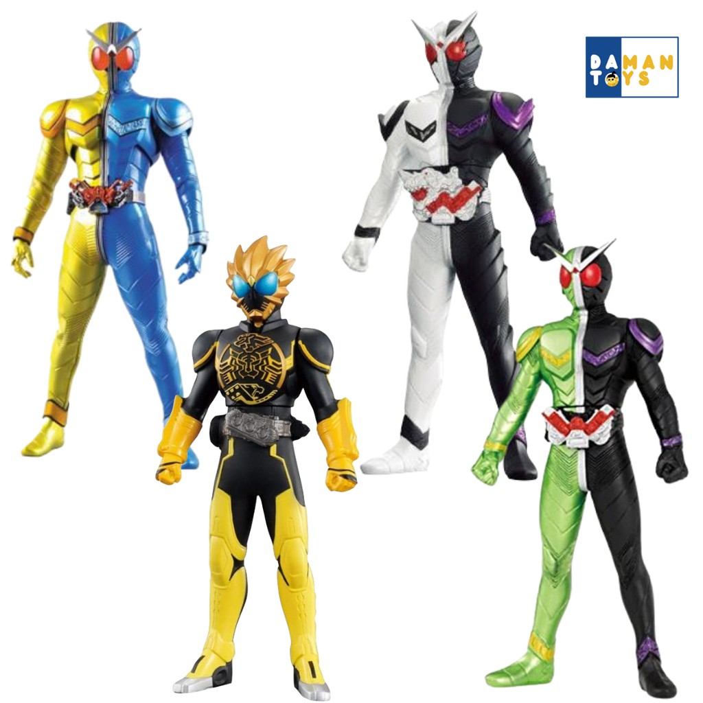 Figure Kamen Rider OOO Tajadol,Latatora,Cyclone Joker,Luna triggger Original