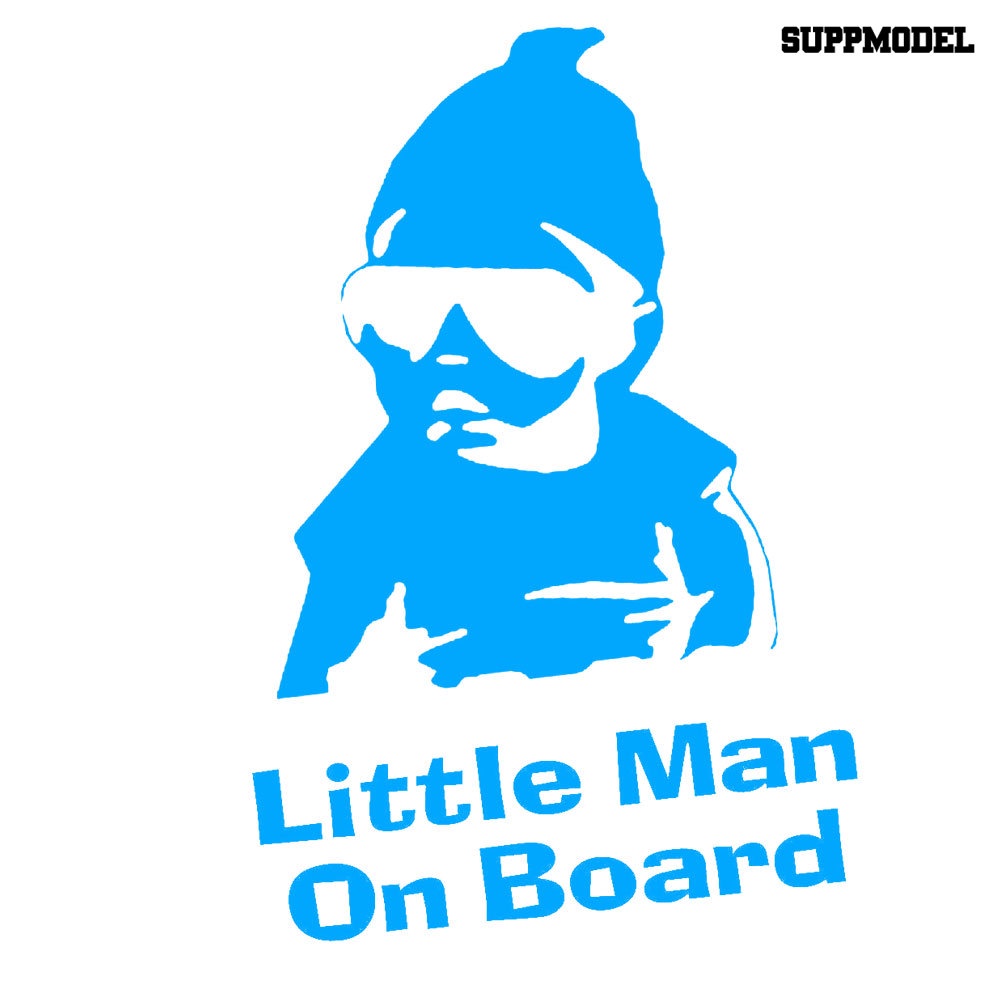 Sticker Decal Reflektor Dekorasi Mobil Gambar Bayitulisan Baby on Board