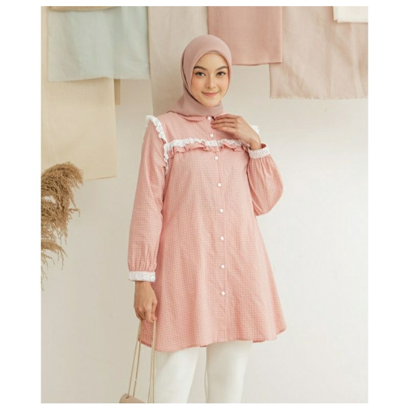 Nonny Tunik Dusty Pink by Geulis.id (NEW)