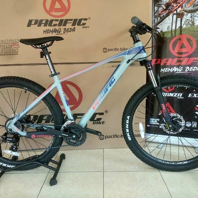  Mtb  26 pacific  tranzline x6 aloy sepeda  gunung  Shopee  
