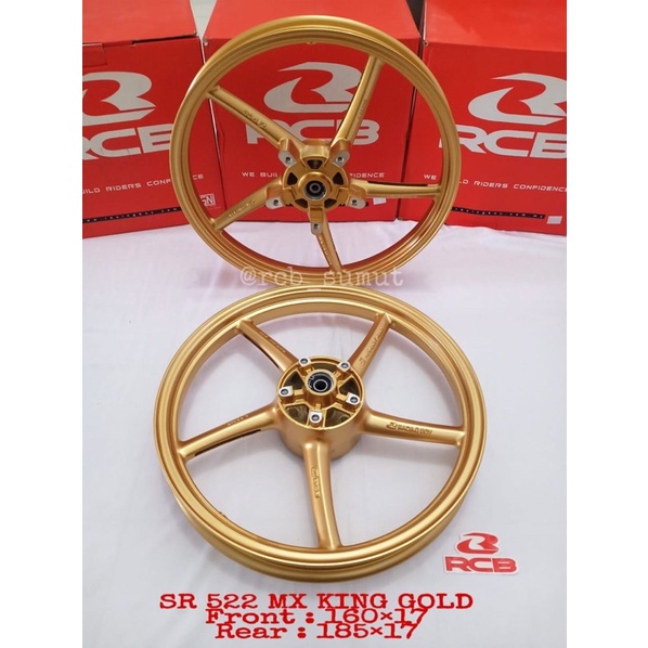 VELG RCB SP522 MXKING 160/160X17 DAN VELG RCB SP55 MXKING 160/185X17