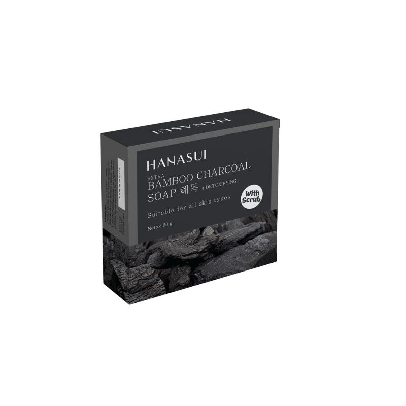 sabun hanasui Bamboo charcoal soap