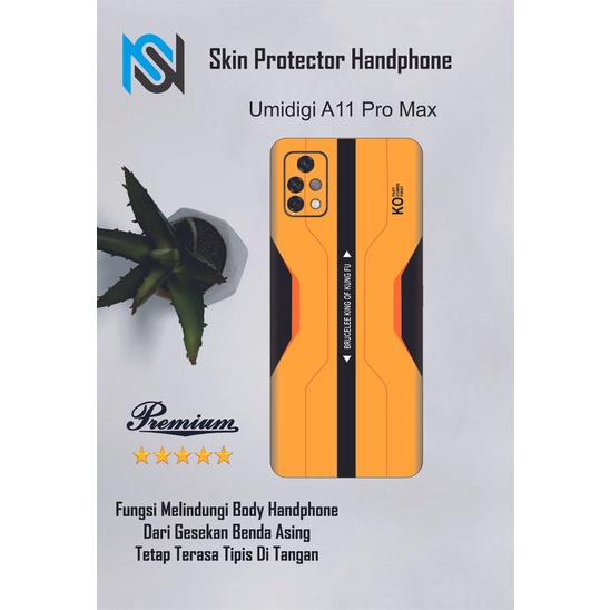 2pcs Garskin HP Umidigi A11 Pro Max Motif ylo - Custom motif via chat