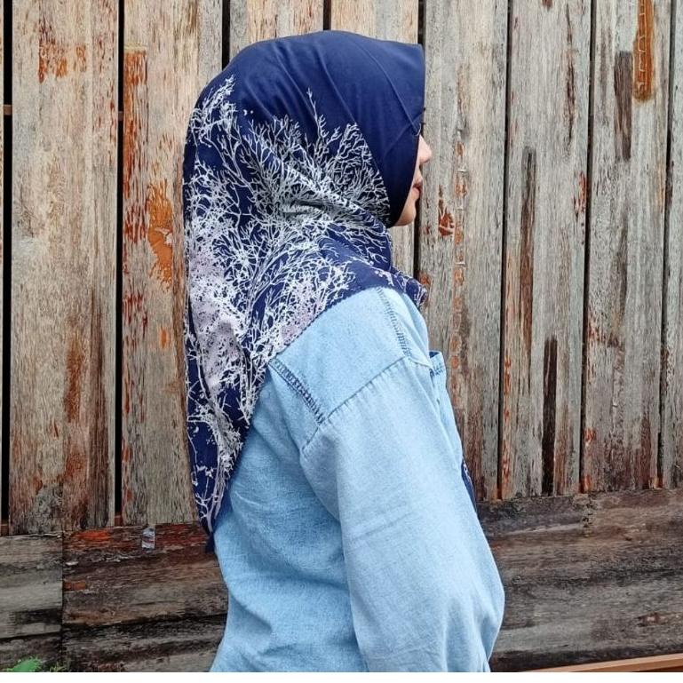MT.01Jl22ᴱ | DEENAY KW HIJAB VOAL MOTIF AKAR MM COLLECTION