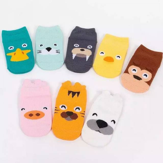 Kaos Kaki Anak Bayi Cute Animal 3d Import