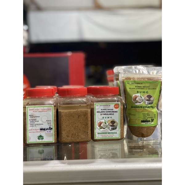 

kelapa gongseng khas aceh