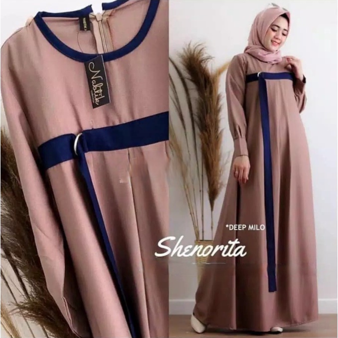 5L XXXL XXL XL L M S | SHENORITA MAXI DRESS BIG SIZE R_PROJECT-milo
