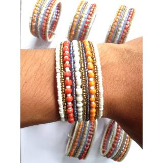 Gelang manik manik etnik aksesoris wanita handmade  