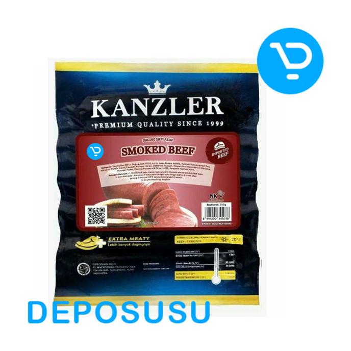 

windytriastuti13 Smoke Beef Kanzler 250gr, Frozen food (gojek only) TERLARIS TERPERCAYA ORIGINAL