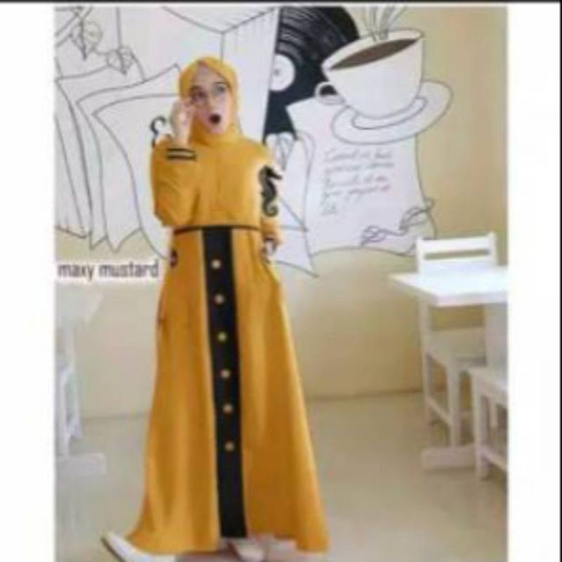 Tya dress fashion muslim wanita remaja