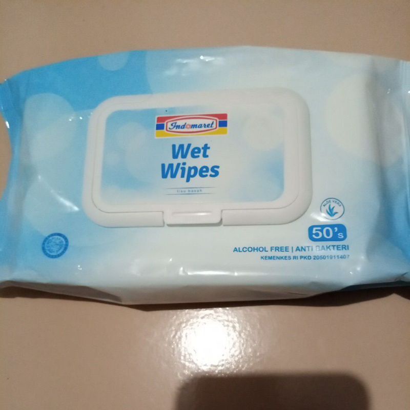 Tissue Basah Indomaret 50's Non Alkohol