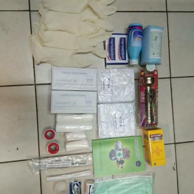 Isi Kotak Obat P3K lengkap Tipe C