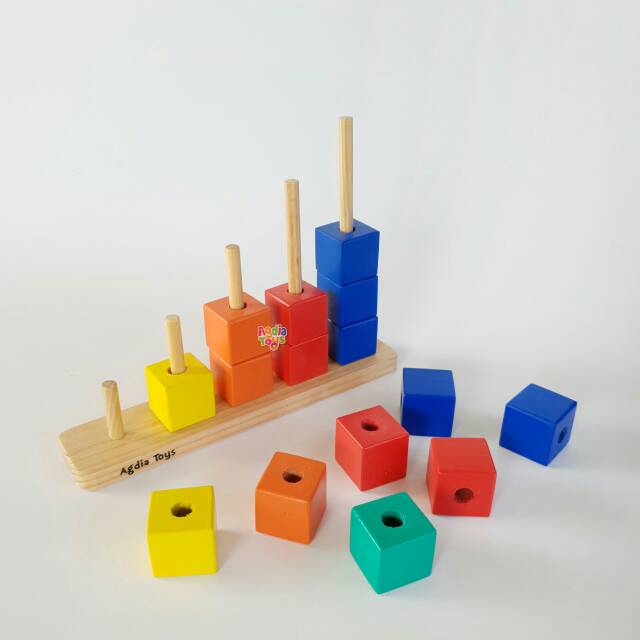 Agdia Toys Tangga Balok
