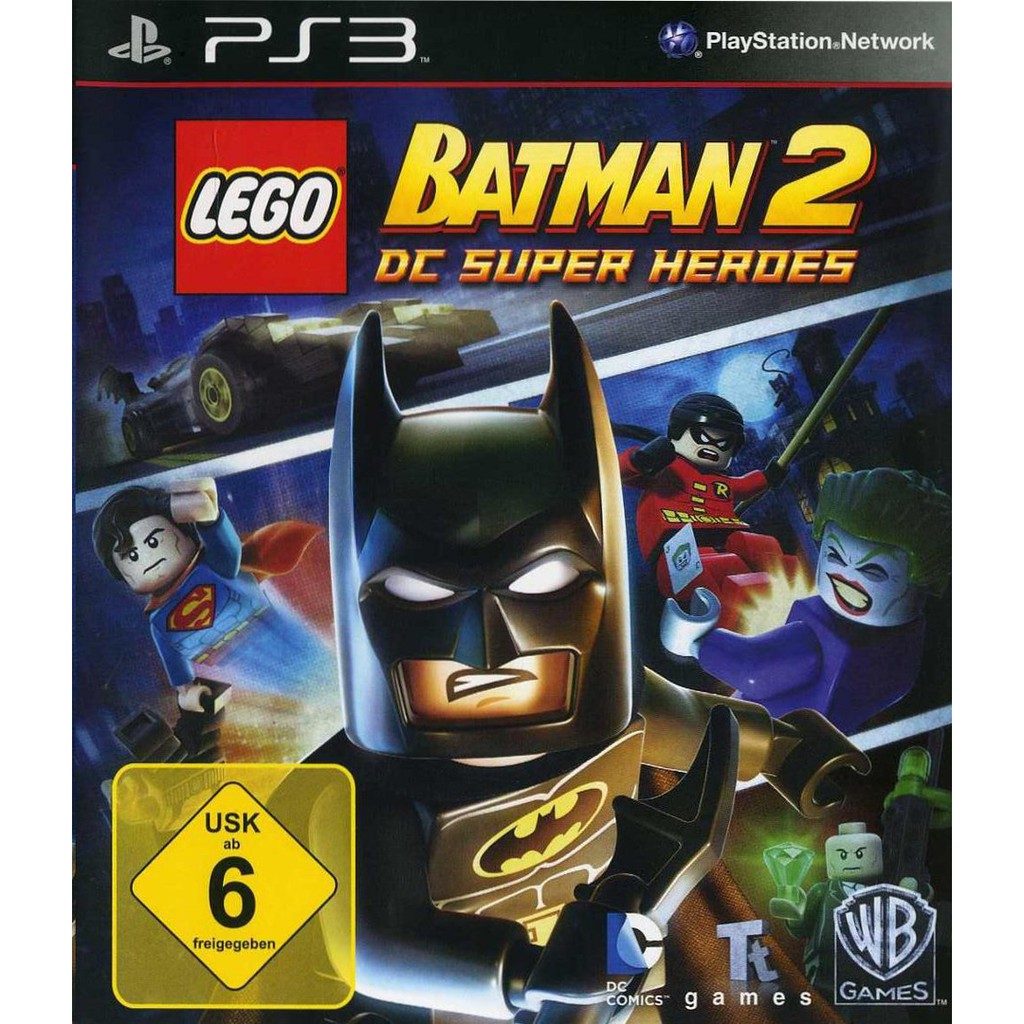 DVD Kaset Game PS3 CFW PKG Multiman HEN Lego Batman 2 DC Super Heroes