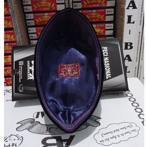 PECI HITAM NASIONAL MURAH MEREK (AL BALAD)BANTEN PECI SANTRI/KIYAI/PEJABAT/ANAK SEKOLAH