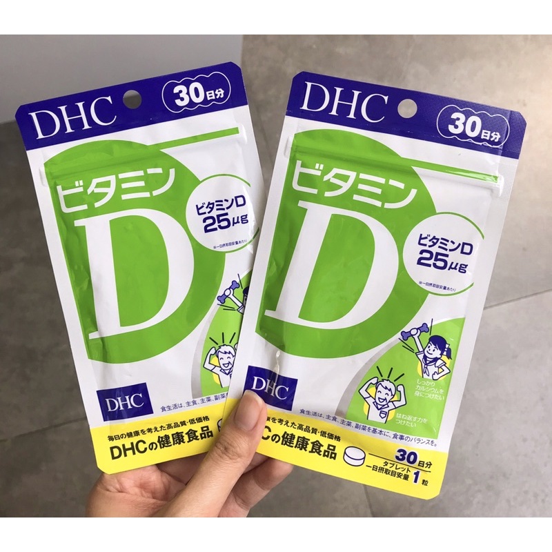 Jual Vitamin D DHC Japan Supplement Original 30 tablet 30 hari Shopee