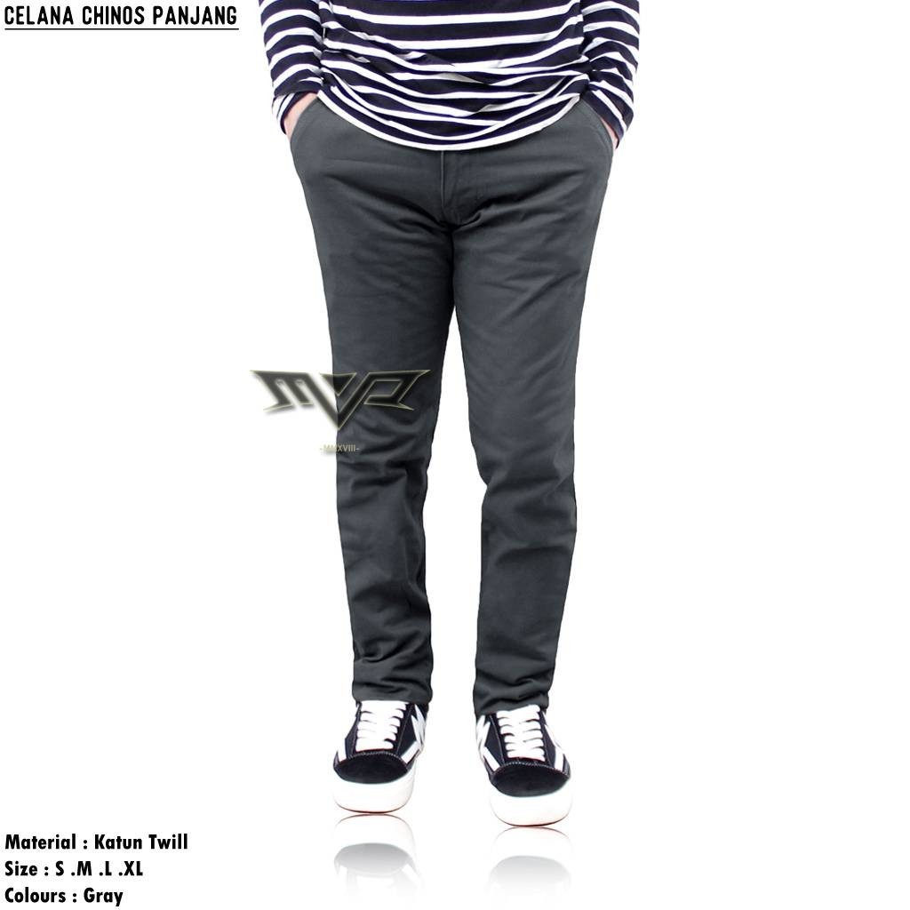 Celana Chino Formal Panjang Pria Terbaru Bisa COD Celana Cino Slimfit kantor