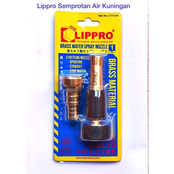 LIPPRO SEMPROTAN AIR KUNINGAN SPRAY NOZZLE