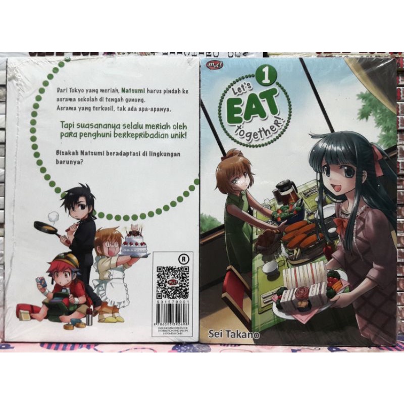 Komik Let's Eat Together - Sei Takano