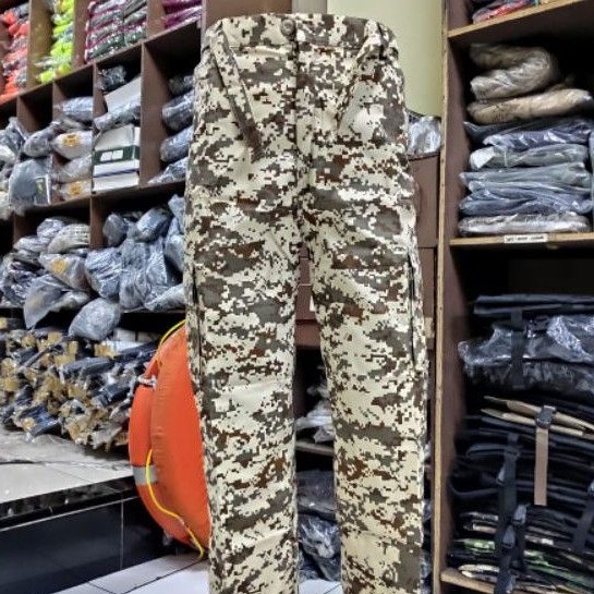 celana panjang digital krem loreng | celana panjang loreng gurun | celana loreng digital gurun pria